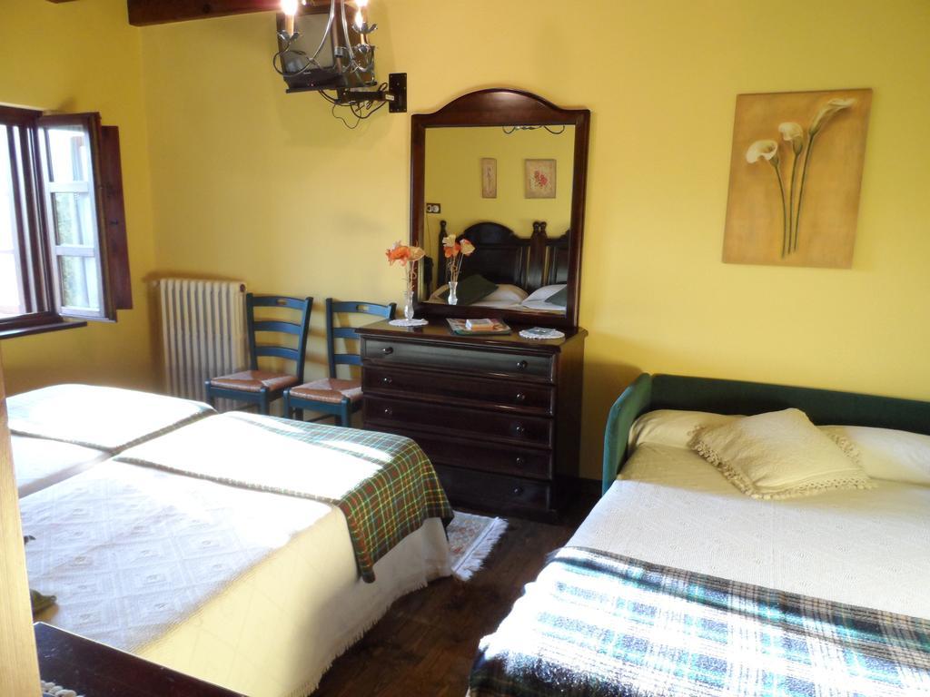 Casa El Campu Guest House Инфиесто Стая снимка